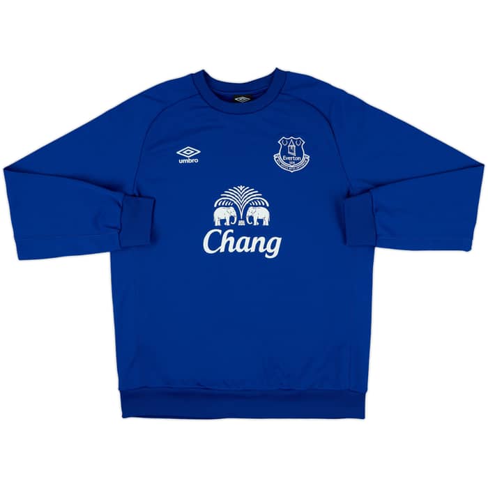 2015-16 Everton Umbro Sweat Top - 9/10 - (XXL)