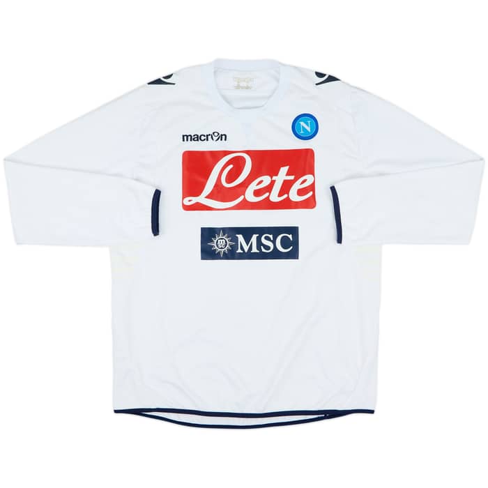 2013-14 Napoli Macron Sweat Top - 7/10 - (XL)
