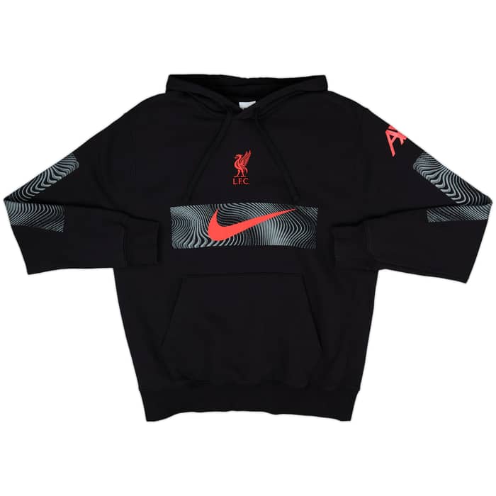 2022-23 Liverpool Nike Hooded Sweat Top - 9/10 - (M)