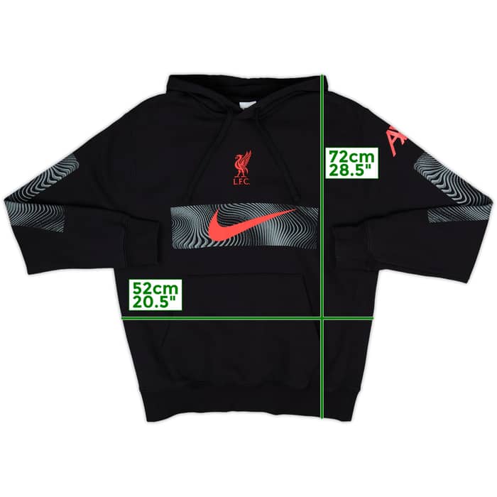 2022-23 Liverpool Nike Hooded Sweat Top - 9/10 - (M)