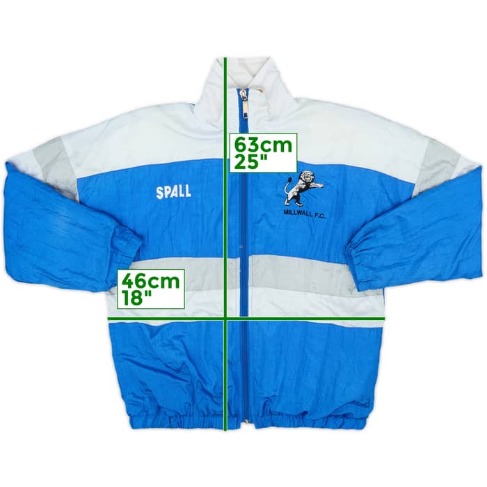 1990-92 Millwall Spall Track Jacket - 8/10 - (M.Boys)