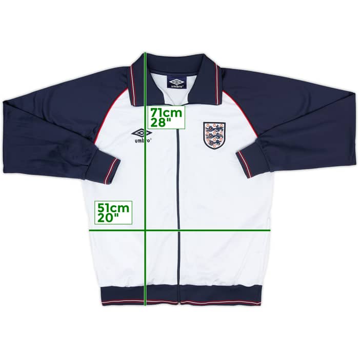 1999-00 England Umbro Retro Track Jacket - 9/10 - (M)