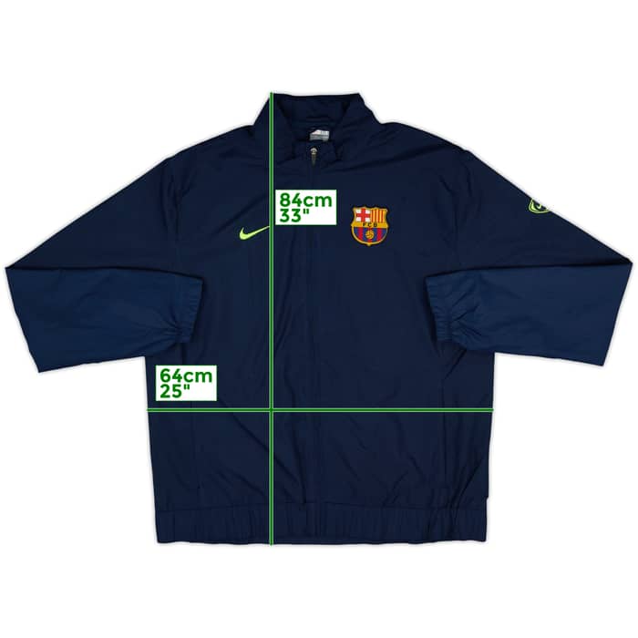2009-10 Barcelona Nike Track Jacket - 8/10 - (XXL)