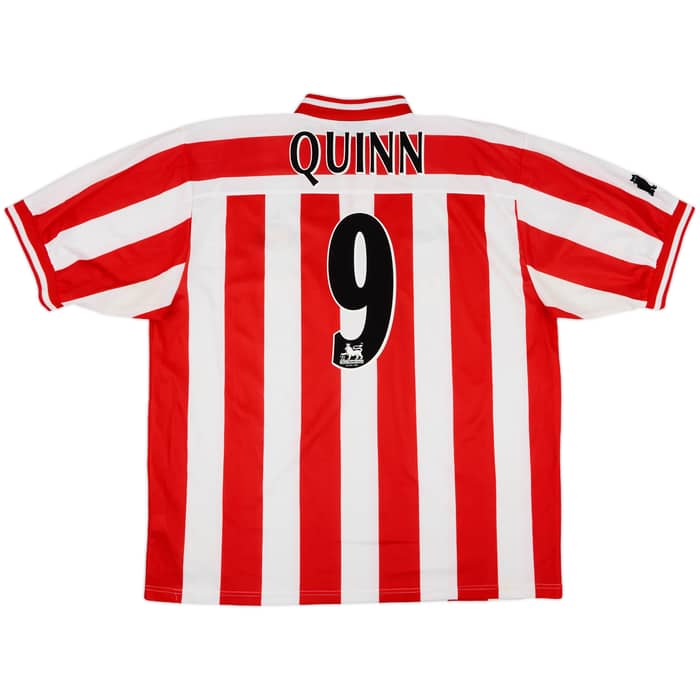 1999-00 Sunderland Home Shirt Quinn #9 - 6/10 - (XXL)