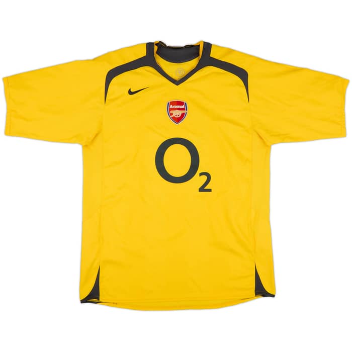 2005-06 Arsenal Away Shirt Henry #14 - 8/10 - (L)