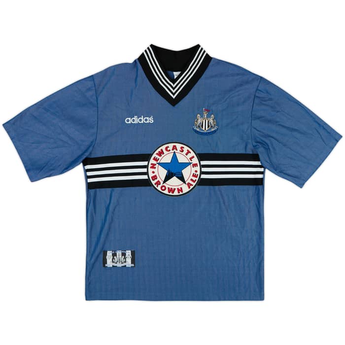 1996-97 Newcastle Away Shirt Shearer #9 - 9/10 - (M)