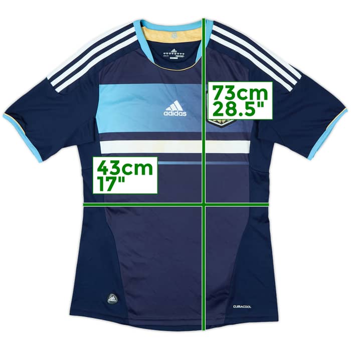 2011-13 Argentina Away Shirt - 7/10 - (S)
