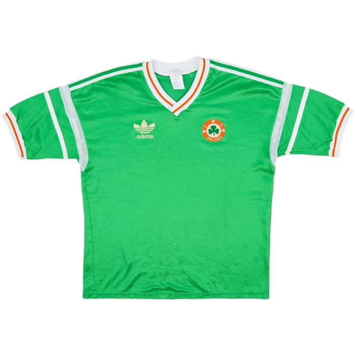 1988-90 Ireland Home Shirt - 8/10 - (L)