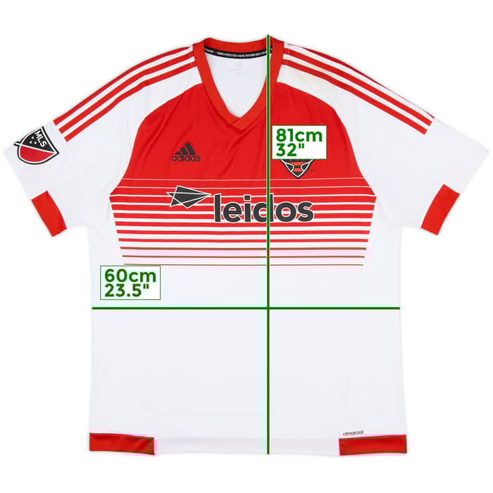 2015 DC United Away Shirt - 7/10 - (XL)