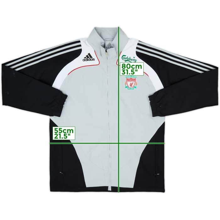 2008-09 Liverpool adidas Track Jacket - 8/10 - (M/L)