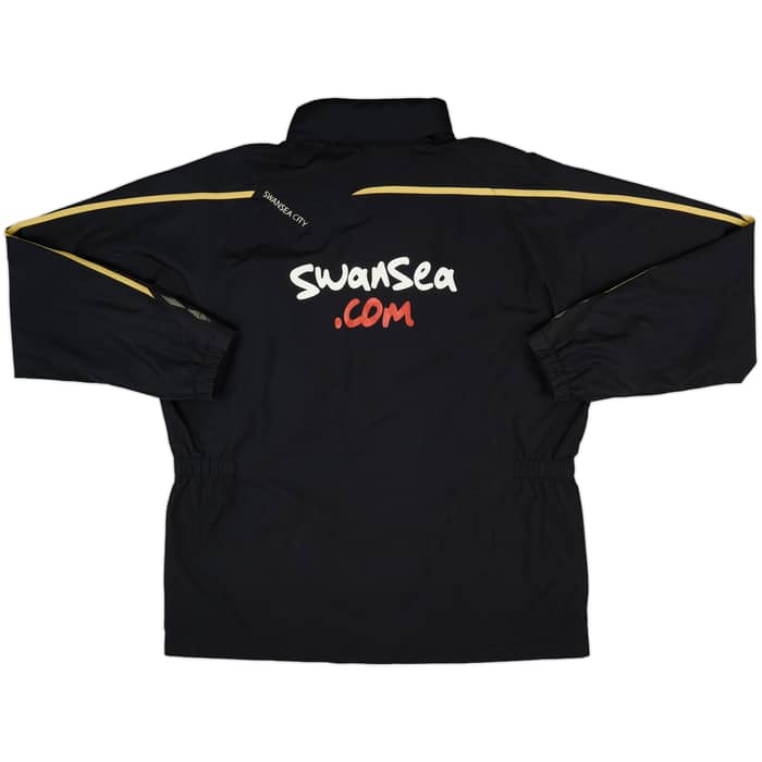 2008-09 Swansea Umbro Hooded Track Jacket - 8/10 - (XL)