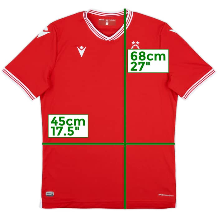 2020-21 Nottingham Forest Home Shirt - 10/10 - (XL.Boys)