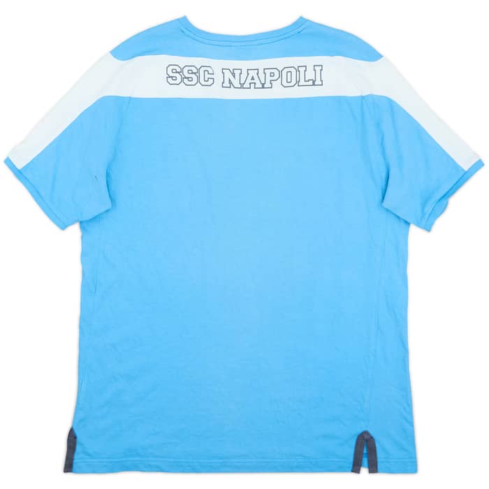 2012-13 Napoli Macron Training Shirt - 8/10 - (L)