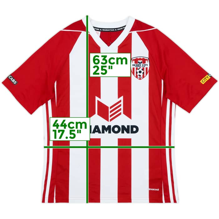 2018-20 Derry City Home Shirt - 7/10 - (L.Boys)