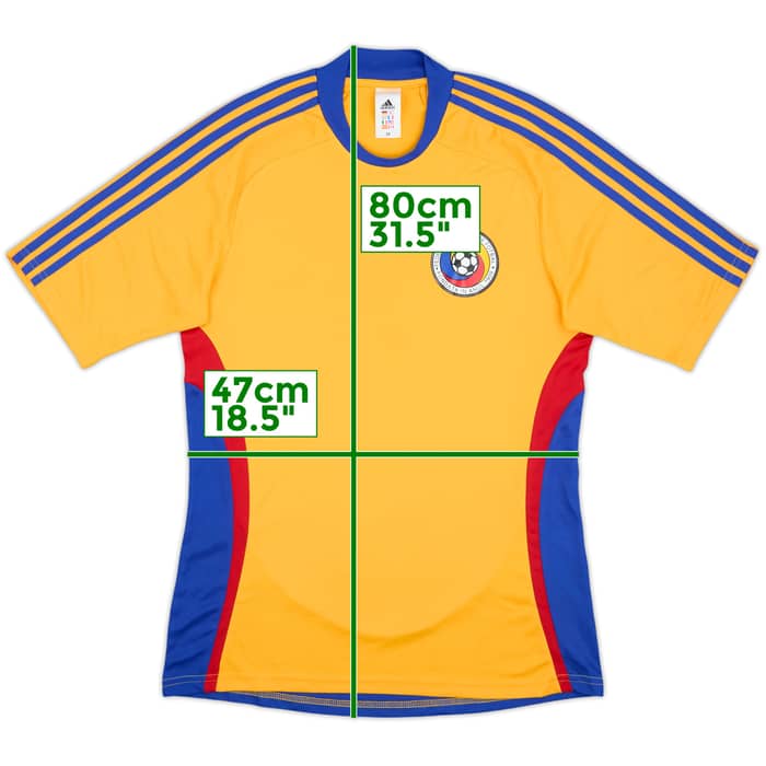 2008-09 Romania Basic Home Shirt - 8/10 - (M)