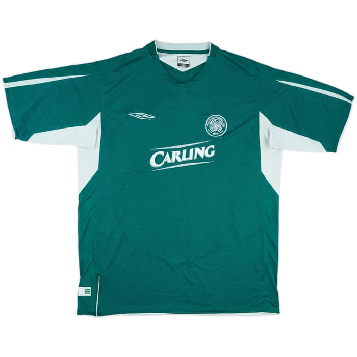 2004-05 Celtic Away Shirt Juninho #7 - 7/10 - (L)