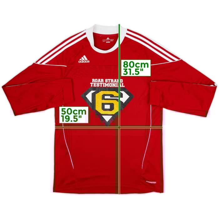 2010-11 Tippeligaen All Stars 'Roar Strand Testimonial' L/S Shirt #20 - 8/10 - (L)