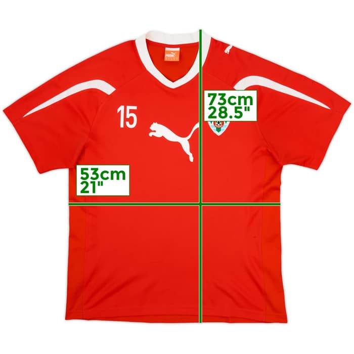 2000s Terek Grozny Puma Player Issue Training Shirt #15 - 9/10 - (M)