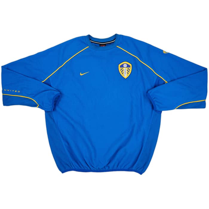 2001-02 Leeds Nike Fleece Top - 8/10 - (XL)