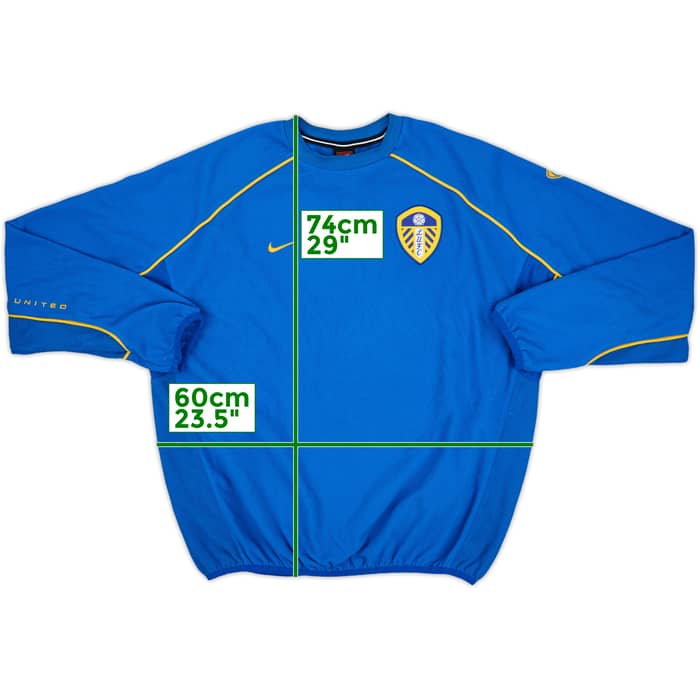 2001-02 Leeds Nike Fleece Top - 8/10 - (XL)
