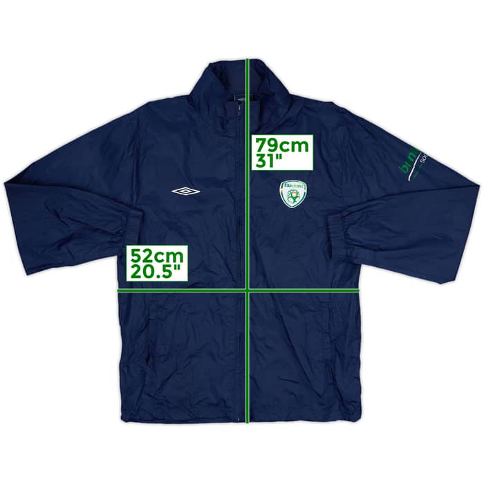 2006-08 Ireland Umbro Hooded Rain Jacket - 8/10 - (S)