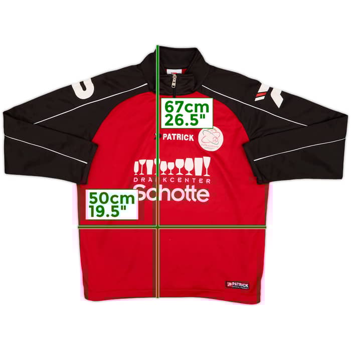 2010-11 Zulte Waregem Patrick 1/4 Zip Drill Top - 7/10 - (S)