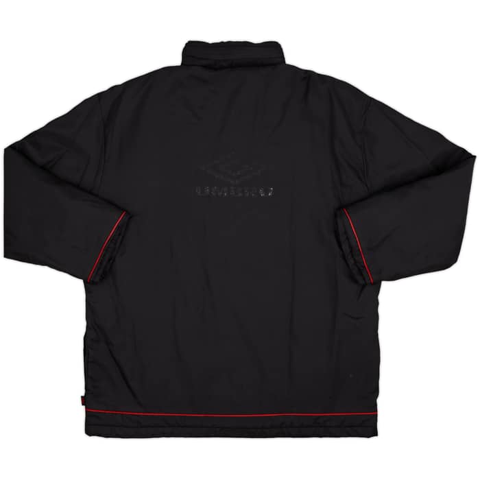 1998-99 Manchester United Umbro Padded Bench Coat - 6/10 - (XL)