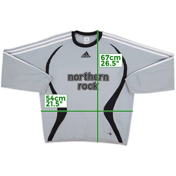 2006-07 Newcastle adidas Sweat Top - 7/10 - (M)