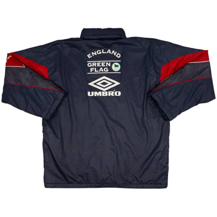 1998-00 England Umbro Padded Bench Coat - 8/10 - (L)