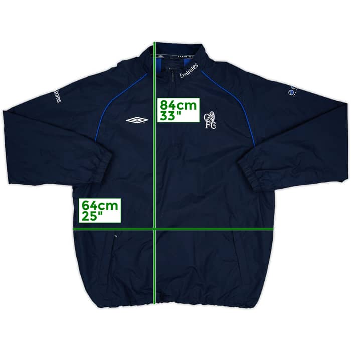 2001-02 Chelsea Umbro Rain Jacket - 8/10 - (XL)