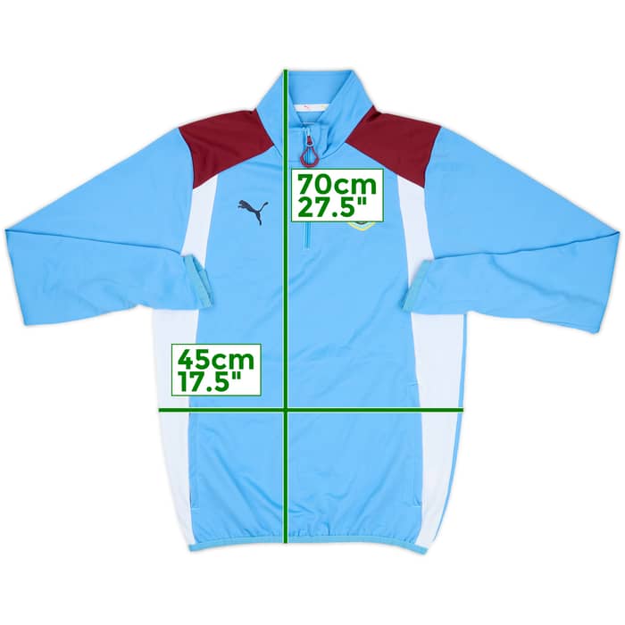 2016-17 Burnley Puma 1/4 Zip Drill Top - 8/10 - (L.Boys)