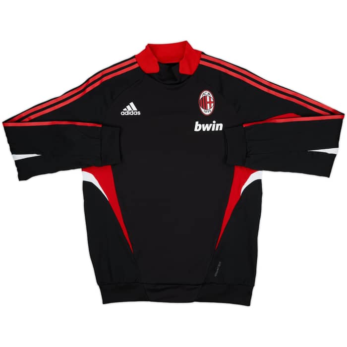 2008-09 AC Milan adidas Drill Top - 8/10 - (M/L)