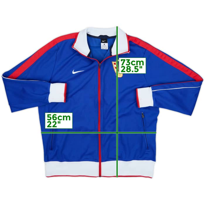 2010-11 Croatia Nike N98 Track Jacket - 7/10 - (XL)
