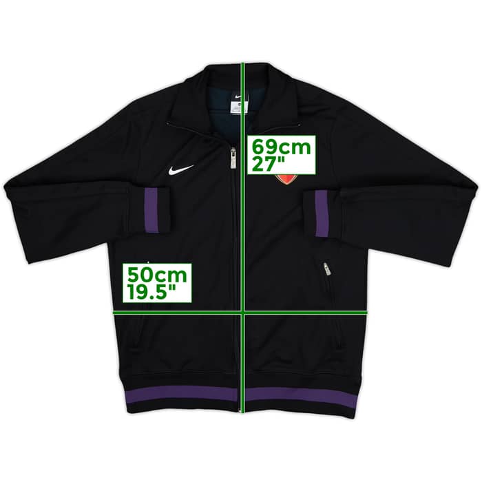 2012-13 Arsenal Nike N98 Track Jacket - 8/10 - (M)