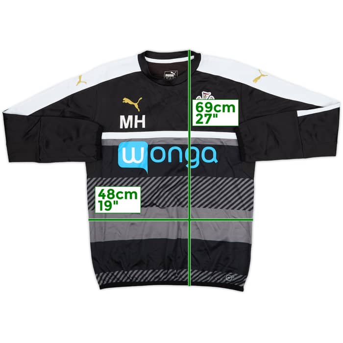 2016-17 Newcastle United Puma Staff Issue Sweat Top MH - 7/10 - (M)