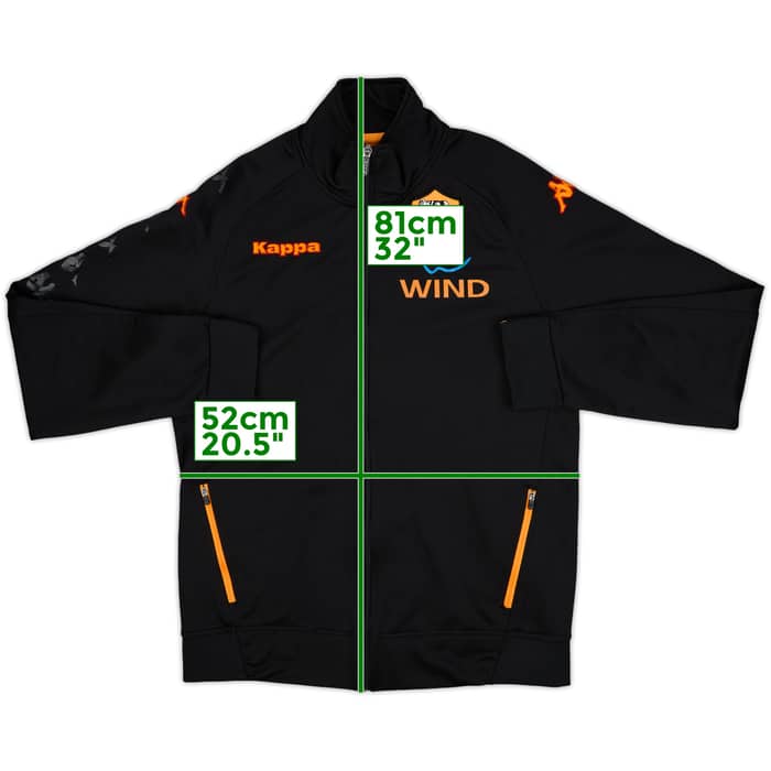 2008-09 Roma Kappa Track Jacket - 7/10 - (L)
