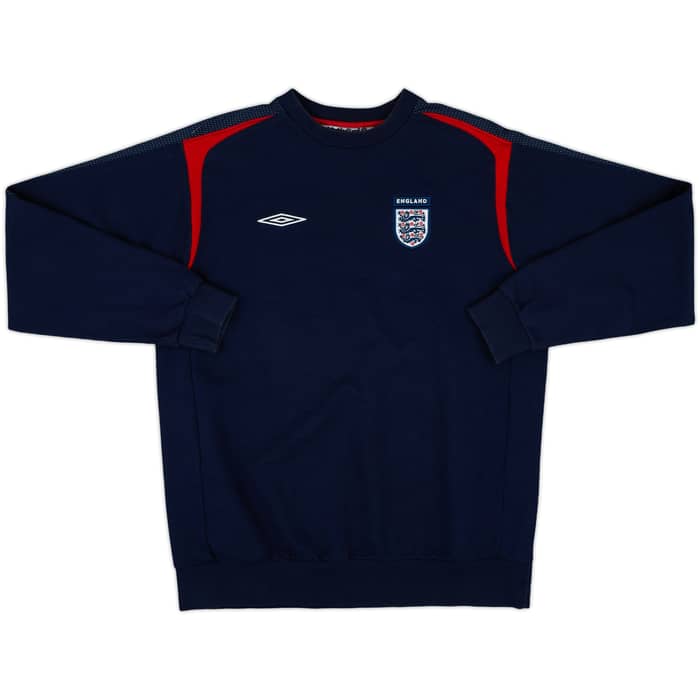2006-08 England Umbro Sweat Top - 9/10 - (S)