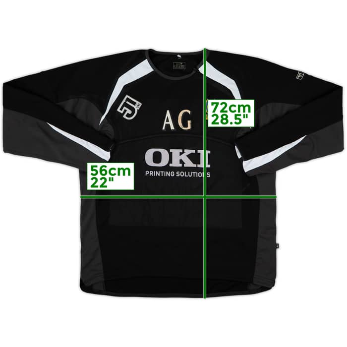 2005-06 Portsmouth Jako Staff Issue 1/4 Zip Drill Top AG - 7/10 - (XL)