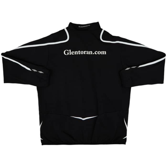 2007-08 Glentoran Umbro 1/4 Zip Drill Top - 6/10 - (XXL)