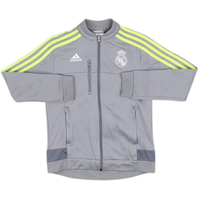 2015-16 Real Madrid adidas Track Jacket - 9/10 - (S.Boys)