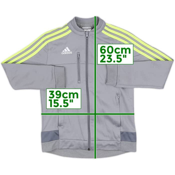 2015-16 Real Madrid adidas Track Jacket - 9/10 - (S.Boys)