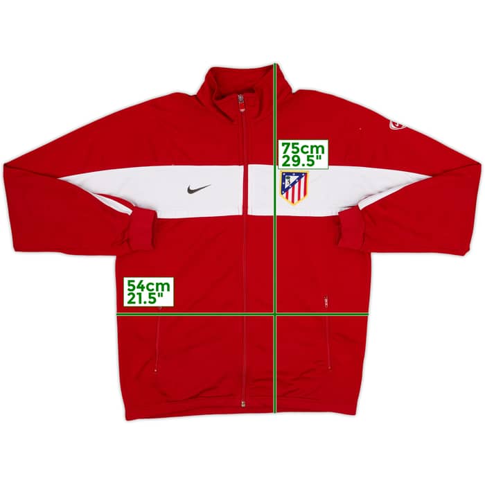2001-02 Atletico Madrid Nike Track Jacket - 7/10 - (M)