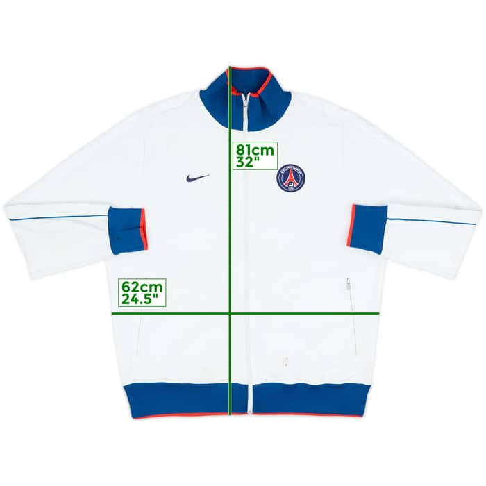 2011-12 Paris Saint-Germain Nike Track Jacket - 6/10 - (XL)
