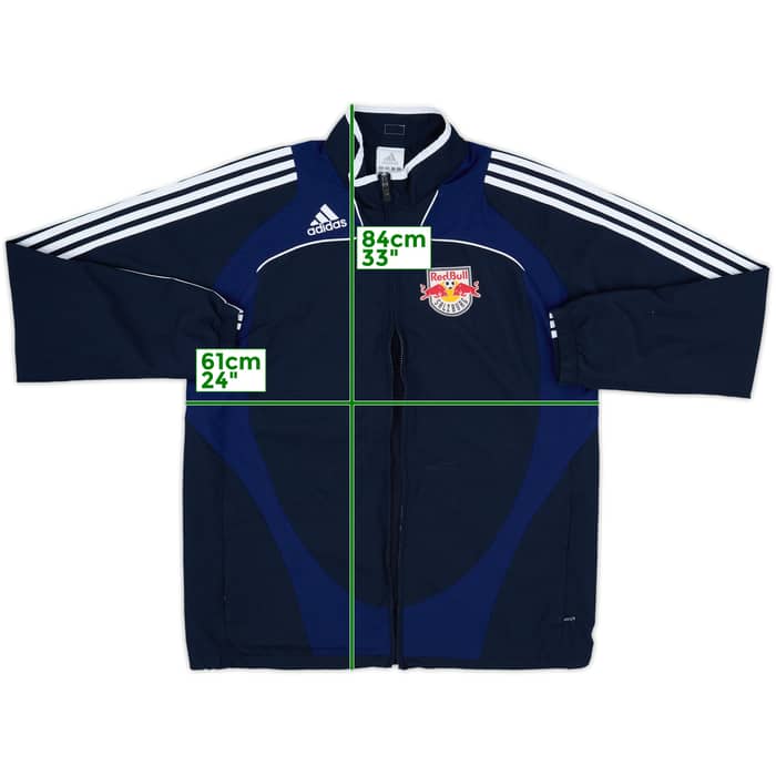 2008-09 Red Bull Salzburg Player Issue adidas Track Jacket - 4/10 - (L)