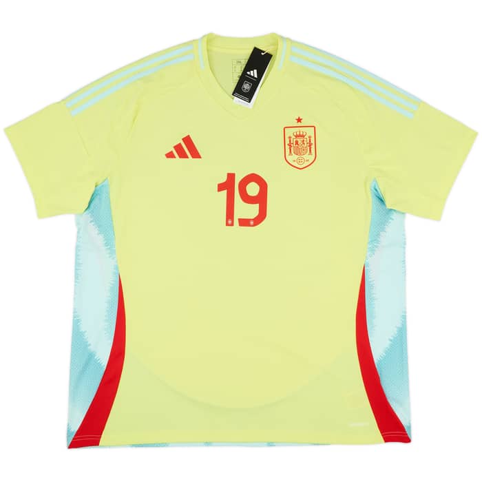 2024-25 Spain Away Shirt Lamine Yamal #19 (XXL)
