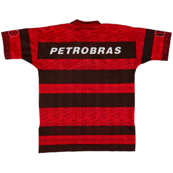 1995-96 Flamengo Centenary Home Shirt - 8/10 - (L)