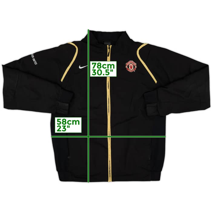 2006-07 Manchester United Nike Track Jacket - 8/10 - (XL)