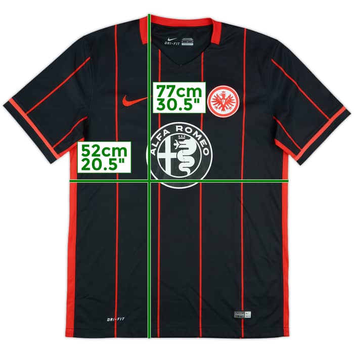 2015-16 Eintracht Frankfurt Home Shirt - 6/10 - (M)