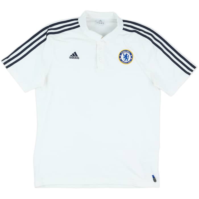 2010-11 Chelsea adidas Polo Shirt - 8/10 - (M)