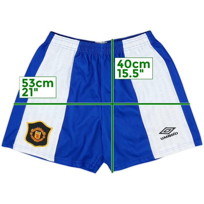 1994-96 Manchester United Third Shorts - 9/10 - (S)